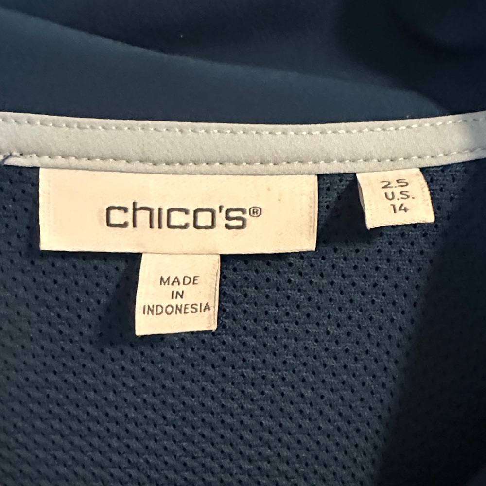 Chico's Light Weight Blue Jacket - image 2